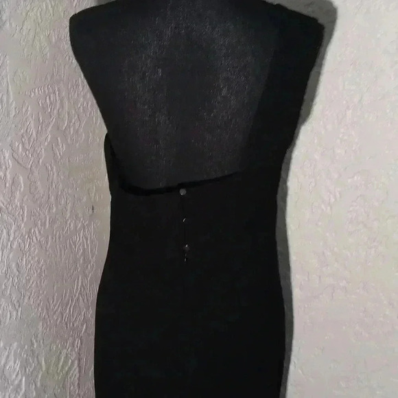 NICOLE MILLER Crepe One Shoulder Mini Dress - Picture 3 of 8